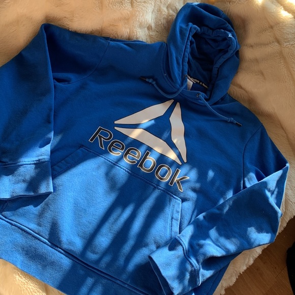 Reebok Hoodie pullover blue jacket tunic top size extra large - Picture 11 of 11